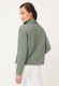 Bluza damska z łączonych materiałów w odcieniu khaki – Neo Safari #2