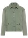 Bluza damska z łączonych materiałów w odcieniu khaki – Neo Safari #5