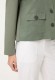 Bluza damska z łączonych materiałów w odcieniu khaki – Neo Safari #4
