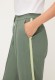 Lniano-bawełniane spodnie damskie Anna Wide w odcieniu khaki – Neo Safari #4