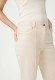 Beżowe spodnie damskie Mona Straight – Designer Choice #5