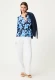 TENCEL™ Modal Bluzka damska Amy w kwiaty – Vintage Cruise #6