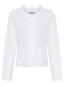Biała lniano-bawełniana bluza damska Eva Jersey – Savanna Sky #5