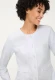 Biała lniano-bawełniana bluza damska Eva Jersey – Savanna Sky #4