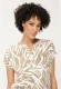 TENCEL™ Modal Beżowa bluzka damska Clara ze wzorem – Sun Kissed #3