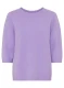 Lawendowy sweter damski Henny z rękawem 3/4 - Smart Casual #4