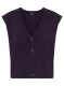 Fioletowa kamizelka damska Henny - Smart Casual #5