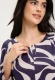 TENCEL™ Granatowa bluzka damska Hannah ze wzorem - Smart Casual #3