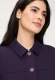 Fioletowa koszulowa bluza damska - Smart Casual #3