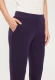 Fioletowe spodnie damskie Lisa Straight - Smart Casual #4