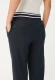 Granatowe spodnie damskie Lisa Straight - Smart Casual #4
