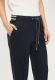 Granatowe spodnie damskie Lisa Straight - Smart Casual #5