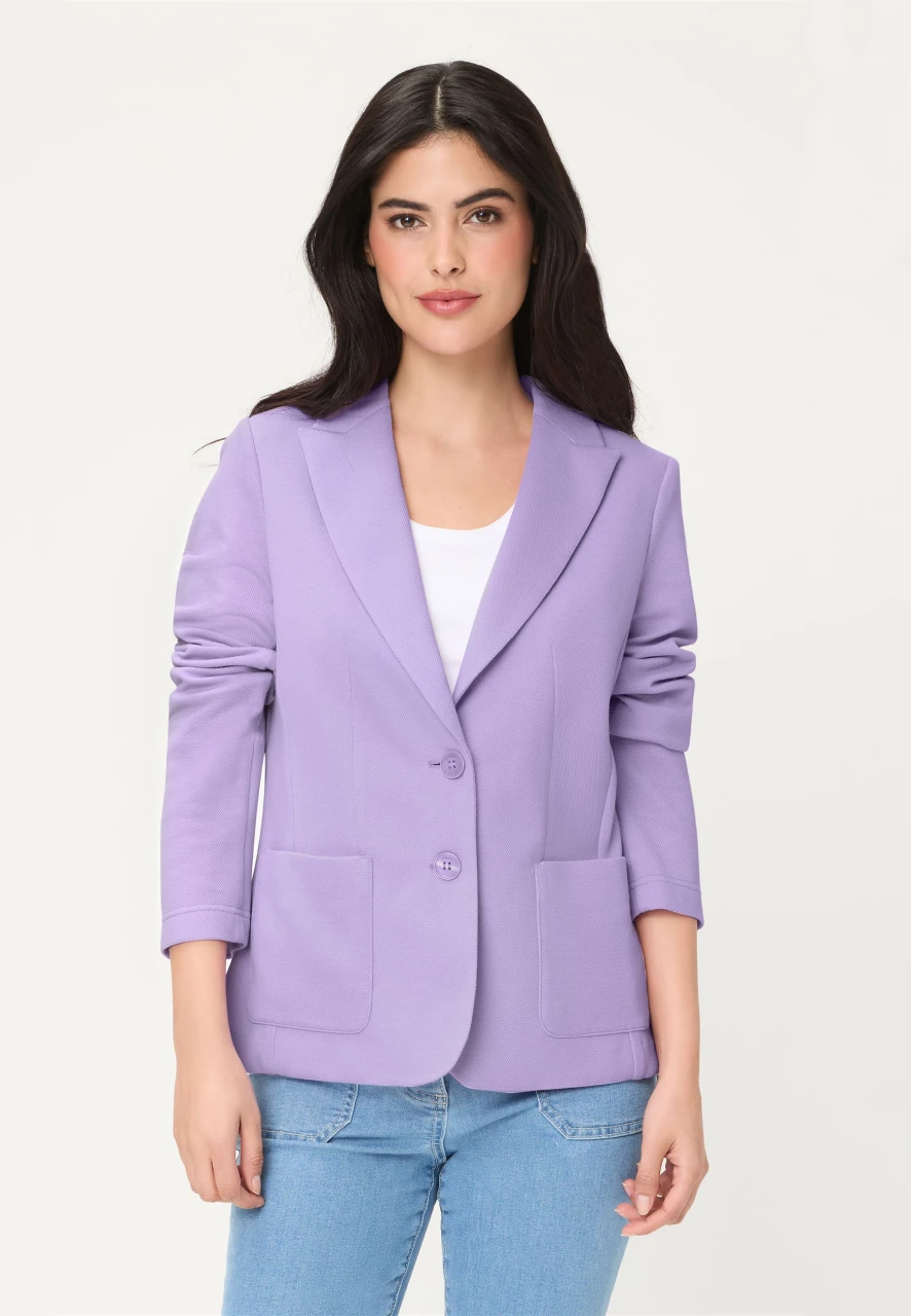 Lawendowa marynarka damska - Smart Casual