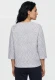 Beżowa bluza damska Cora Jersey z geometrycznym wzorem - Smart Casual #2