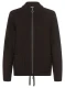 Granatowy sweter damski Henny zapinany na suwak - Modern Balance #4