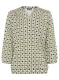 TENCEL™ Limonkowa bluzka damska Clara z printem - Modern Balance #4
