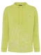 Limonkowa bluza damska Cora Jersey w kwiaty - Modern Balance #4