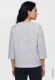 Beżowa bluza damska Cora Jersey z geometrycznym wzorem - Smart Casual #2