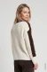 Beżowo-brązowy sweter damski Cora ze wzorem - Boho Chic #2