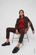Czerwony sweter damski Henny z efektem bouclé - Boho Chic #5