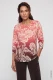 Czerwona bluzka damska Hananh ze wzorem paisley - Boho Chic #1