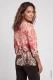 Czerwona bluzka damska Hananh ze wzorem paisley - Boho Chic #2