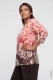 Czerwona bluzka damska Hananh ze wzorem paisley - Boho Chic #3