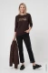Czarne jeansy damskie Mona Straight - Boho Chic #1