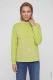 Limonkowa bluza damska Cora Jersey w kwiaty - Modern Balance #1