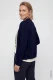 Granatowy sweter damski Henny zapinany na suwak - Modern Balance #2