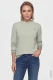 Zielona bluza damska Cora Jersey w drobną kratę - Modern Balance #1