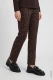 Brązowe spodnie damskie Mona Slim w panterkę - Boho Chic #5