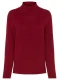 Bordowy sweter damski Henny ze stójką - Coastal Look #4