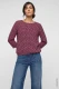 TENCEL™ Modal Bordowa bluzka damska Clara z geometrycznym printem - Coastal Look #5