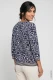 TENCEL™ Modal Granatowa bluzka damska Clara ze zwierzęcym wzorem - Coastal Look #2
