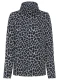 Granatowa bluza damska Henny Jersey ze zwierzęcym wzorem - Coastal Look #4