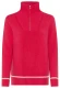 LENZING™ ECOVERO™ Czerwony sweter damski Henny z wiskozą zapinany na suwak - Mountain Resort #4