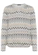 TENCEL™ Modal Beżowa bluzka damska Clara z etnicznym geometrycznym wzorem - Mountain Resort #5