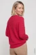 LENZING™ ECOVERO™ Czerwony sweter damski Henny – Mountain Resort #2
