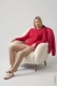 LENZING™ ECOVERO™ Czerwony sweter damski Henny – Mountain Resort #5