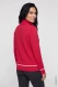 LENZING™ ECOVERO™ Czerwony sweter damski Henny z wiskozą zapinany na suwak - Mountain Resort #2