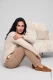 Beżowy sweter damski Henny ze 100% wełny - Mountain Resort #5