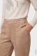 Brązowe spodnie damskie Lisa Straight z miękkiego dżerseju - Mountain Resort #4