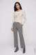 Szare garniturowe spodnie damskie Mona Bootcut - Mountain Resort #1