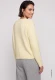 Żółty sweter damski Cora z dekoltem V z wełną i alpaką - Designer Choice #2