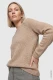 Brązowy sweter damski Henny ze 100% wełny - Mountain Resort #3