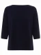 Granatowa bluzka damska Hannah - Basic #3