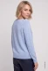 LENZING™ ECOVERO™ Błękitny sweter damski Henny - Urban Country #2