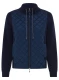 Granatowy pikowany sweter damski Henny  - Urban Country #4