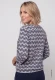 TENCEL™ Modal Brązowa bluzka damska Clara z geometrycznym wzorem - Urban Country #2